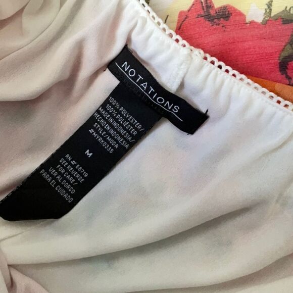 Take 50% OFF- Notations Women's Floral Skirt, Size-M - Picture 5 of 5